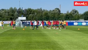 Três regressos no último treino de Portugal antes do jogo com a Geórgia