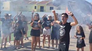 Claque do Marrazes dá 'show' em dérbi... de sub-13