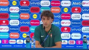 João Félix: «Não vi o golo da Itália. Fui jogar às cartas...»