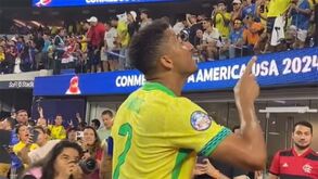 Danilo em bate boca com adepto do Brasil: «Não tem ninguém de brincadeira, rapaz!»