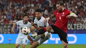Mais de 3,1 milhões assistiram ao jogo entre Portugal e a Geórgia