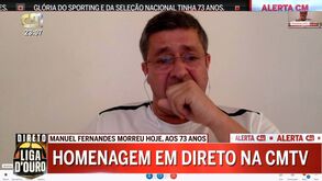 «Manuel Fernandes foi mais do que meu pai»: Fernando Mendes em lágrimas na CMTV