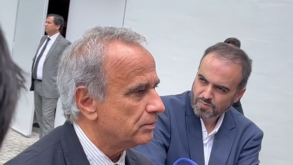Presidente da Mesa da Assembleia Geral do Sporting no adeus a Manuel Fernandes: «Estamos todos muito tristes»