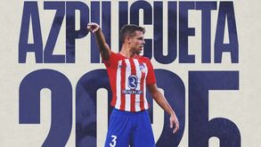 Azpilicueta renova com o Atlético de Madrid até 2025