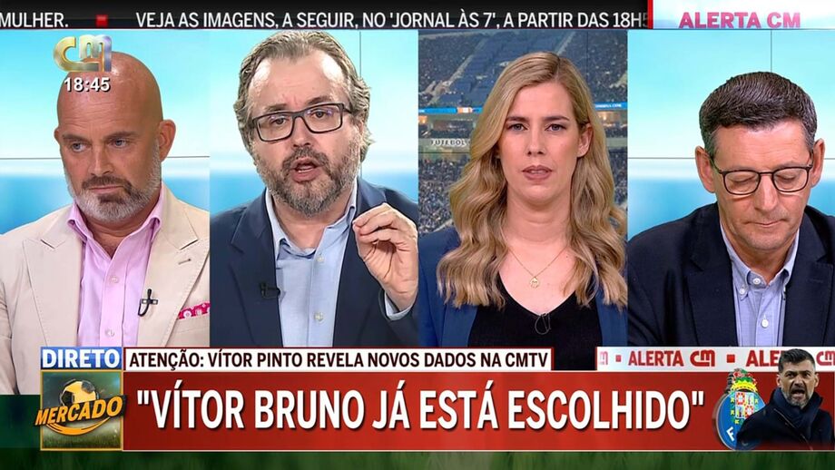 Revelação do subdiretor de Record em declarações no programa 'Mercado' da CMTV
