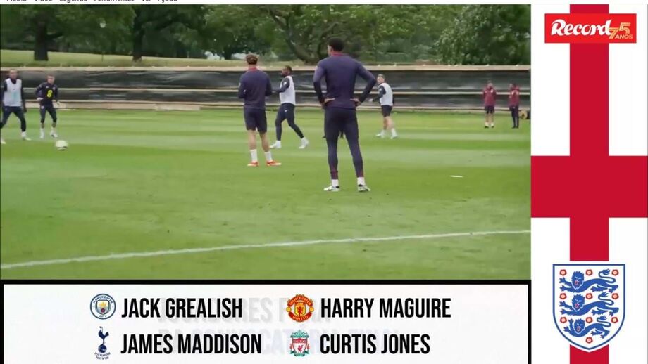 Escolhas de Gareth Southgate para a competição