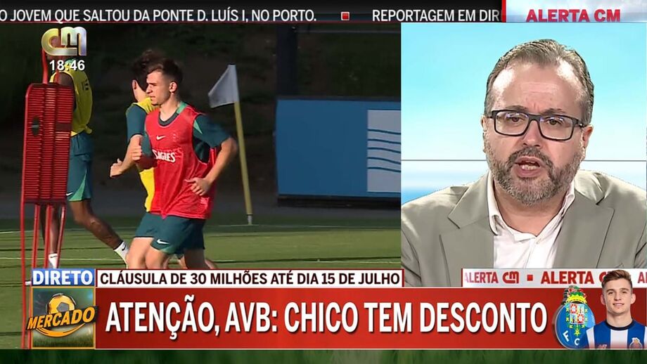 Subdiretor de Record em declarações no programa 'Mercado' da CMTV