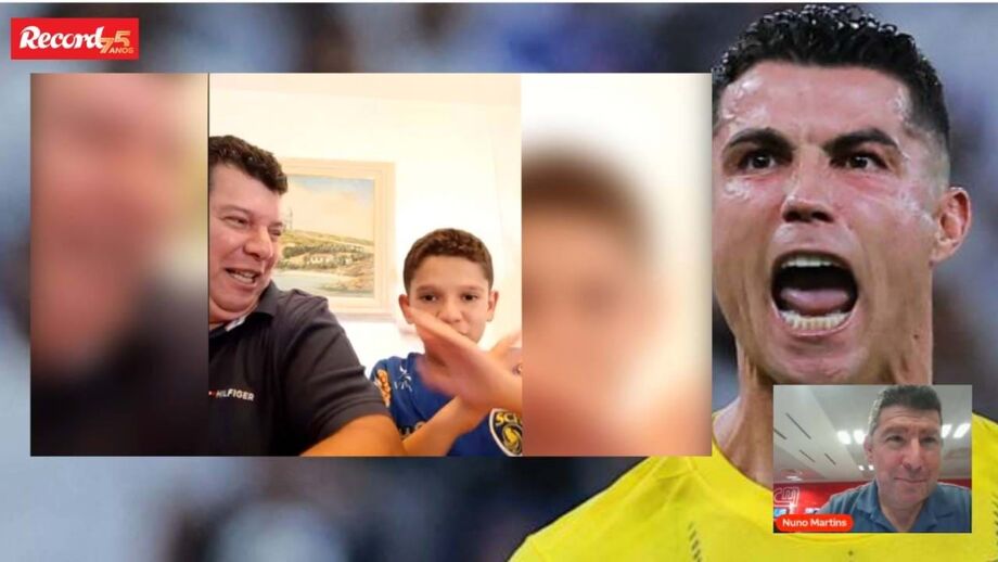 Reportagem Record com a família do treinador com ligação a Portugal