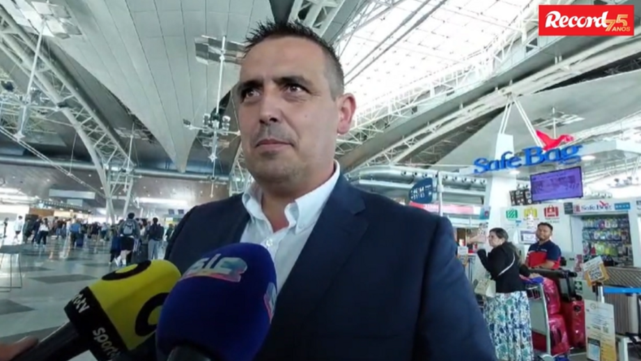 Presidente da APAF esteve no aeroporto na partida de Artur Soares Dias para o Euro'2024