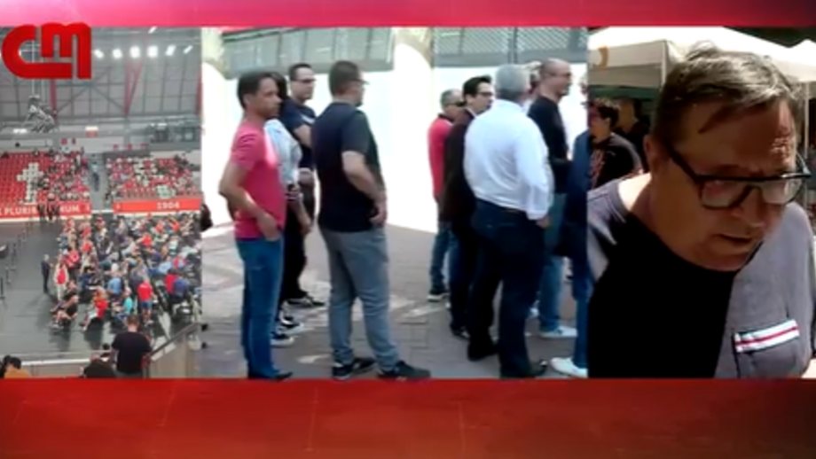 AG muito concorrida; filas extensas na Luz