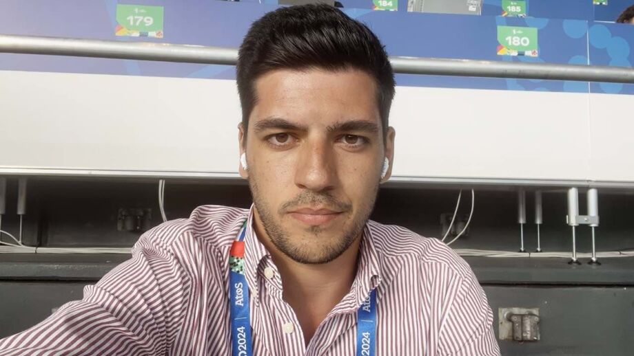 André Zeferino, enviado especial de Record à Alemanha