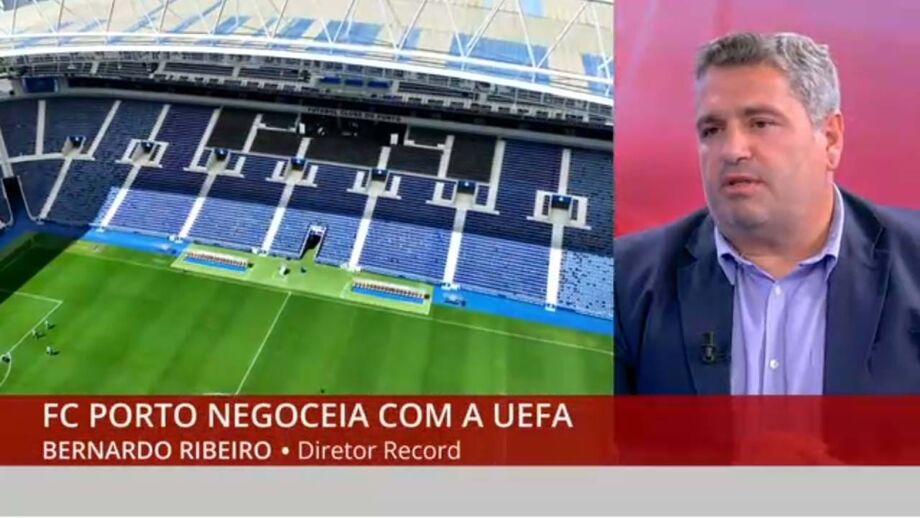 Bernardo Ribeiro, diretor de Record, no programa 'Record na Hora' no Now