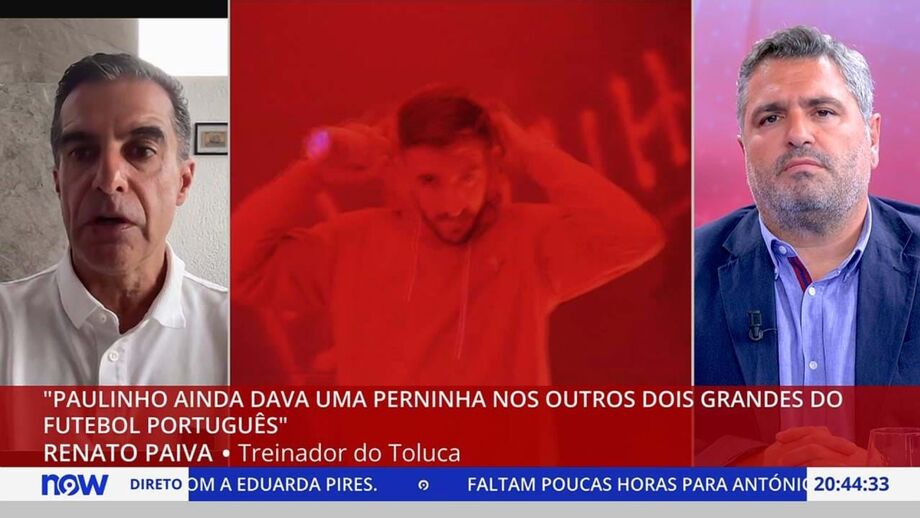 Treinador do Toluca explica contratação do avançado em declarações no 'Record na Hora', no Now
