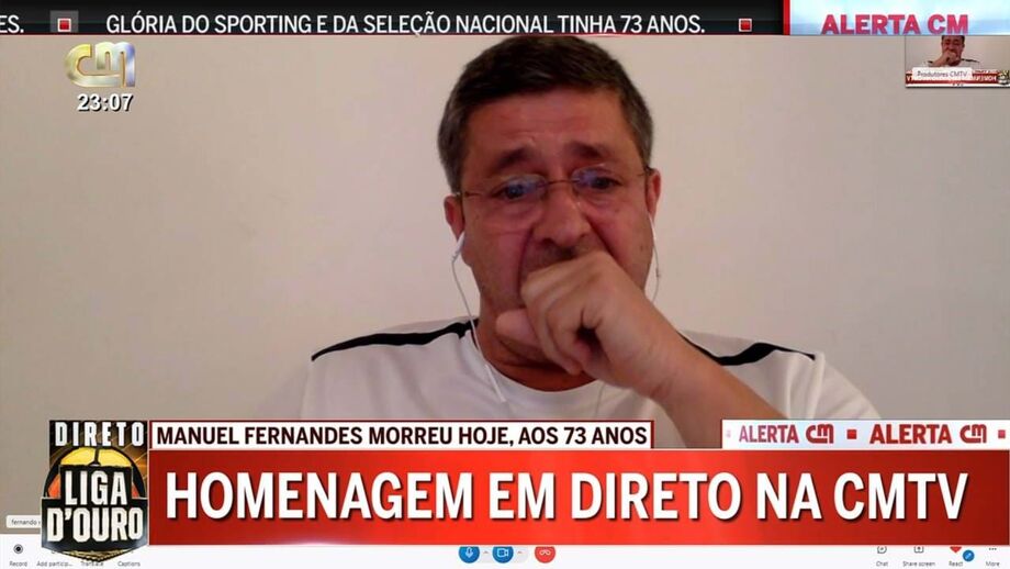 Comentador e antigo jogador do Sporting destaca lado humano de Manuel Fernandes