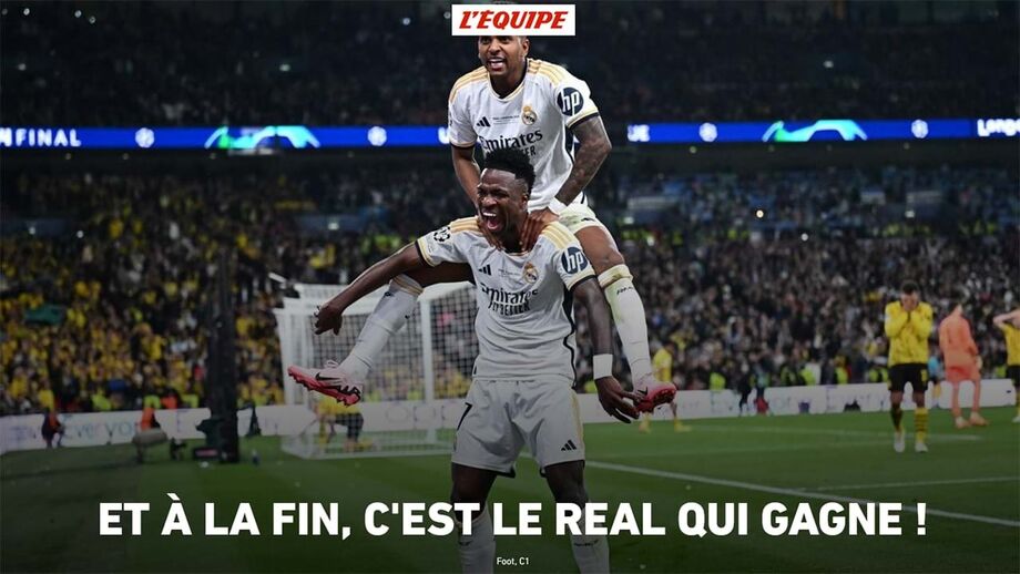 L'Equipe: 'E no final é o Real quem ganha'