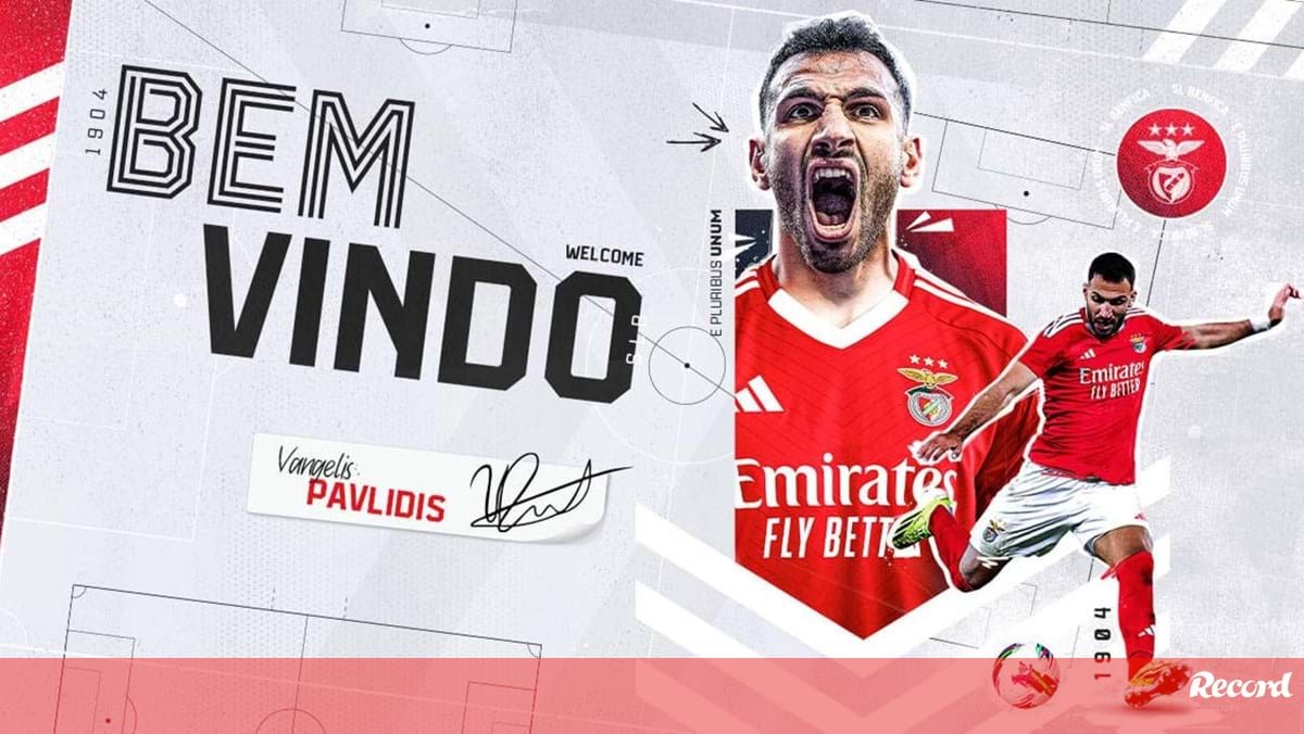 Oficial: Pavlidis é reforço do Benfica