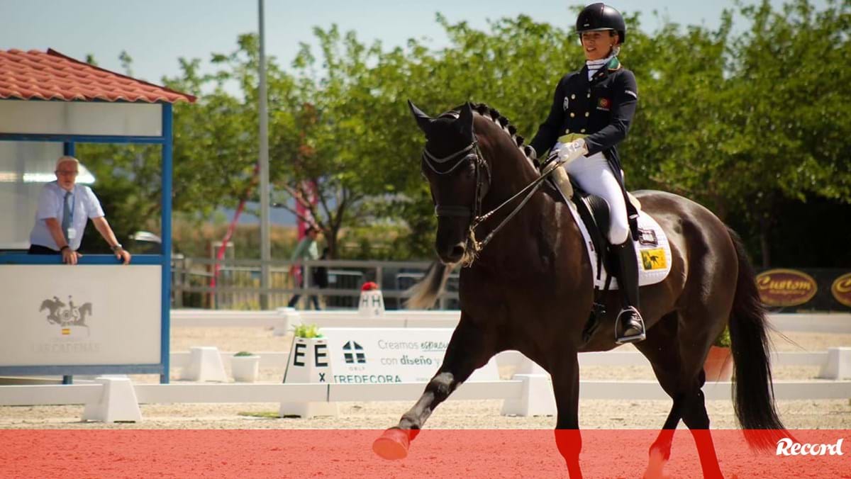 Maria Caetano é a única 'repetente' no equestre