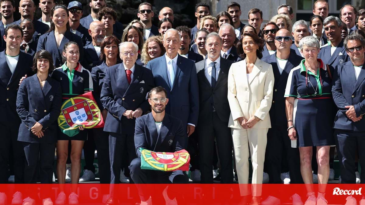 Marcelo Rebelo de Sousa quer que atletas sejam embaixadores de Portugal e da paz