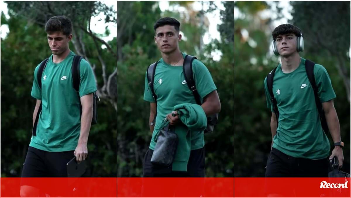 Três infantes na escola de Lagos: Sporting já está no algarve para o estágio de pré-época