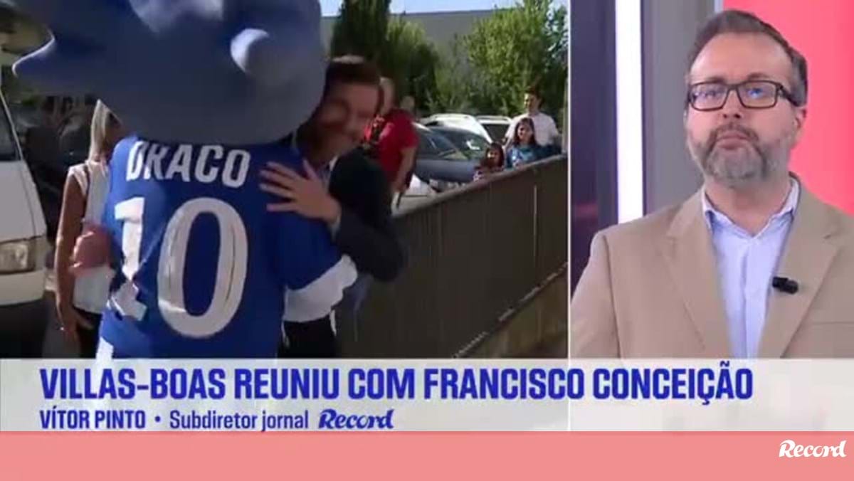 Reunião entre Villas-Boas e Francisco Conceição: Vítor Pinto revela  detalhes da conversa