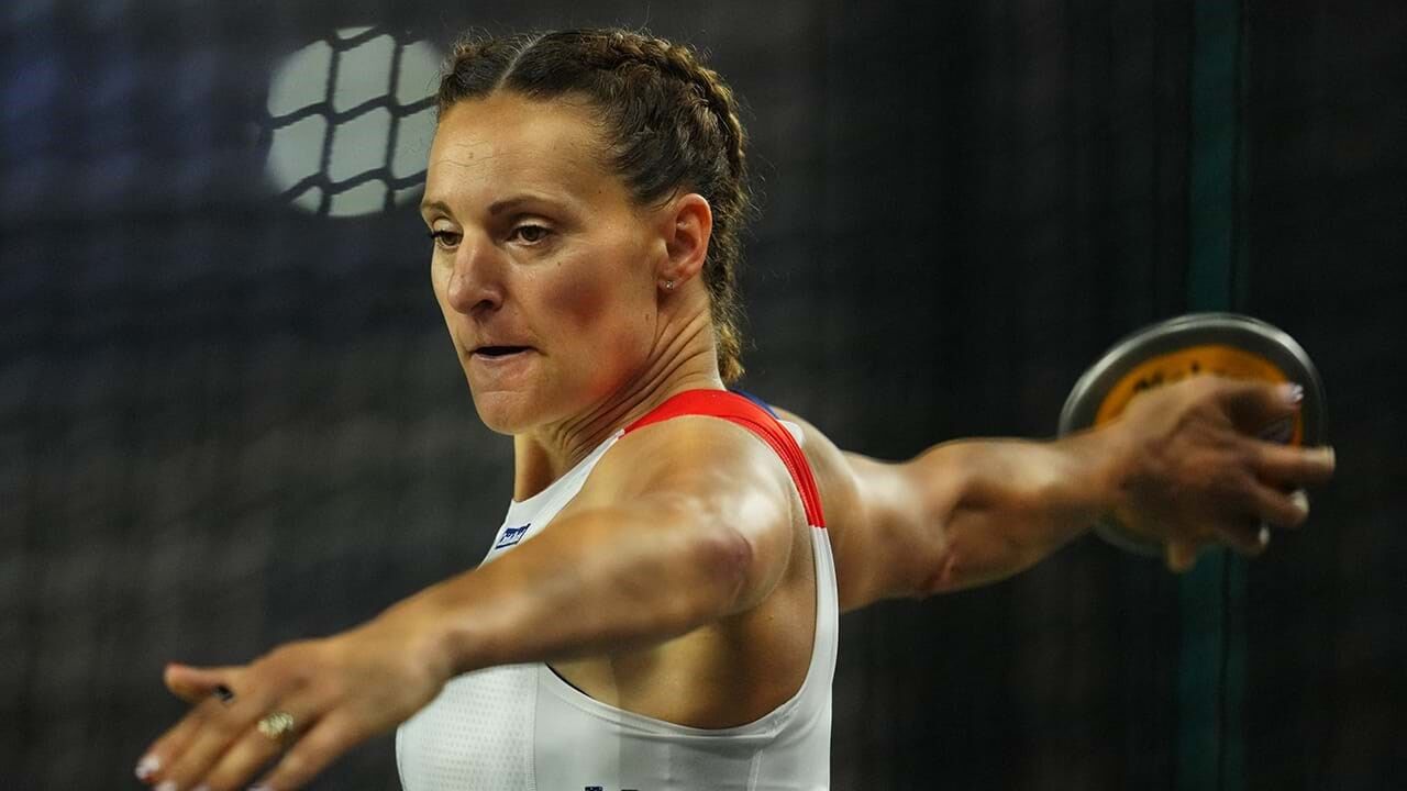 Mélina Robert-Michon foi vice-campeã olímpica no Rio'2016