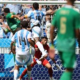Argentina de Otamendi teve de acelerar para vencer Iraque