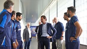 Uma aposta na baliza na nova equipa técnica de Vítor Bruno