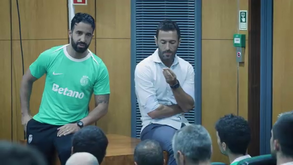 Arranque em alta: Veja os bastidores do primeiro dia do Sporting em 2024/25