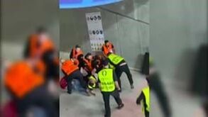 Adepto agredido a soco e pontapé por seguranças após marcação de penálti por Ronaldo