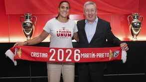 Cristina Martín-Prieto é reforço do Benfica