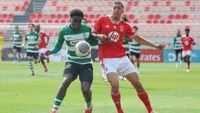 Benfica-Sporting na 1.ª jornada do campeonato nacional de juvenis