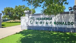 Novidade em Alcochete: entrada da Academia já tem o nome de Cristiano Ronaldo