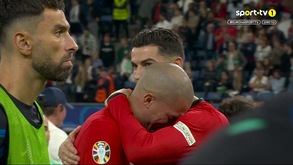 Pepe e o abraço a Cristiano Ronaldo: «Significa muito, mas vou ter oportunidade para falar»