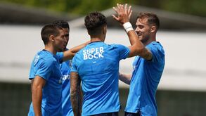 O primeiro onze de Vítor Bruno e os marcadores da goleada do FC Porto à Sanjoanense