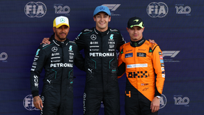 Mercedes domina primeira linha para o Grande Prémio da Grã-Bretanha