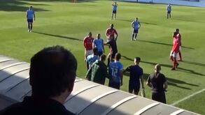 Árbitros castigados no caso dos 2 amarelos sem expulsão no U. Santarém-V. Setúbal