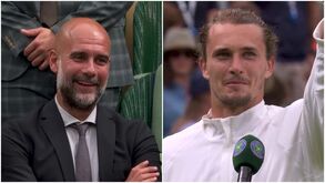 Zverev rendido a Guardiola: «Se estiver cansado do futebol, pode vir treinar-me num court de ténis»