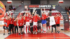 Benfica campeão feminino pela 11.ª vez consecutiva