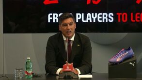 Paulo Fonseca apresentado no Milan: «Ibrahimovic já me mostrou o espaço para novos troféus»