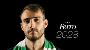 Ferro assina contrato com Estrela da Amadora até 2028