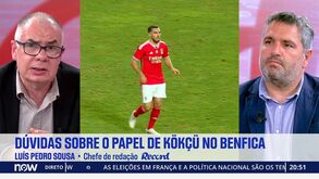 Luís Pedro Sousa e o papel de Kökçü: «A contratação mais cara do Benfica foi feita para a posição que não é a do jogador»