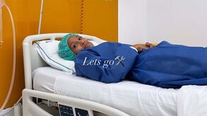 Patrícia Mamona operada ao joelho esquerdo