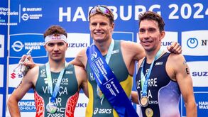 Vasco Vilaça brilha com 2.º lugar na 3.ª etapa do Mundial de triatlo