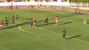 Os dois golos de Pavlidis no empate do Benfica frente ao Celta
