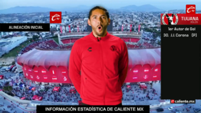 Club Tijuana apresenta onze inicial com jogadores... a ladrar
