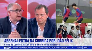 «Se João Félix teve dificuldades no Barcelona face à concorrência, no Arsenal ainda pode ter mais»