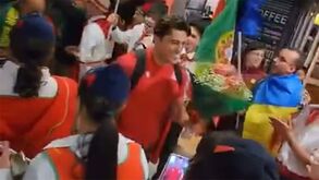 Impressionante receção à seleção de râguebi na África do Sul: até se cantou o hino nacional no aeroporto