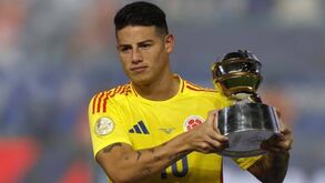 James Rodríguez eleito melhor jogador da Copa América