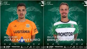 João Monteiro e Breno Pais confirmados no Lusitânia dos Açores