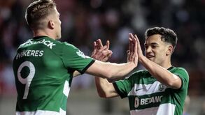 Pote aborda a dinâmica com Gyökeres no ataque do Sporting: «Sentimos a química»